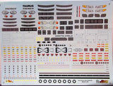 NASCAR DECAL 1998 FORD / CHEVY / PONTIAC GRAND PRIX GOODIE DETAIL SHEET 1/24