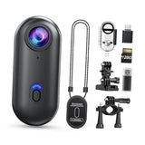 Z10 4K Action Camera, 128GB Wearable Sports Camera with Waterproof BL128GB