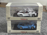 1/64 Limited Edition Hennessey Venom F5 Open Alloy Car Model Gift for Son Blue