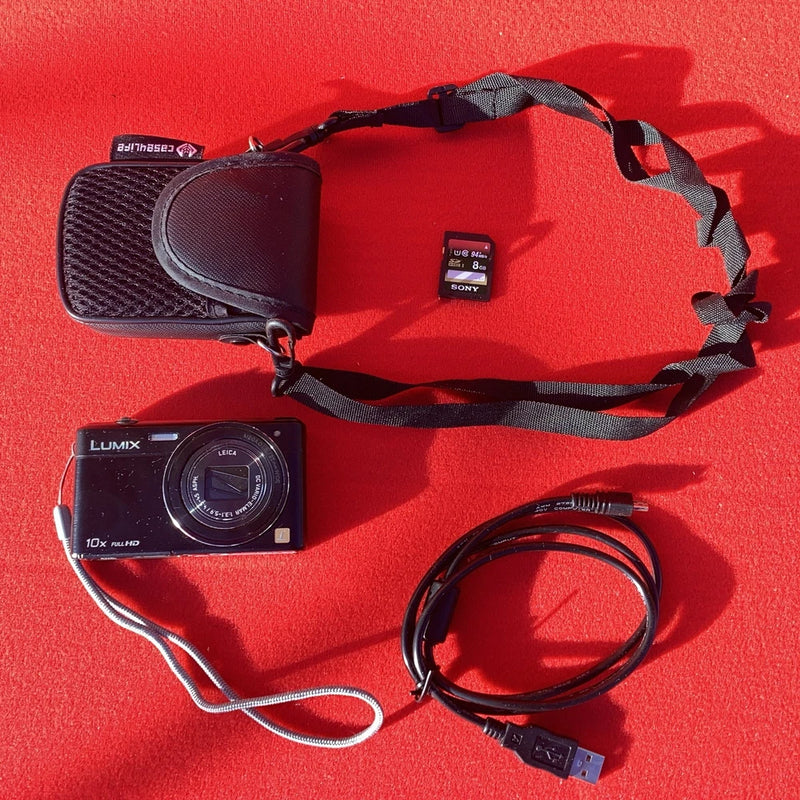 Panasonic Lumix DMC-SZ9 16.1MP Leica Digital Camera HD WiFi Working VGC + case