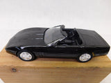 NEW AMT 1/25 SCALE   1989 CORVETTE CONVERTIBLE BLACK  PROMO MODEL ERTL