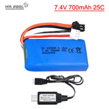 7.4V 700mAh Lipo Battery SM plug For F1 Rc Helicopter Lh-X6 X5 X3 X3n Quadcopter