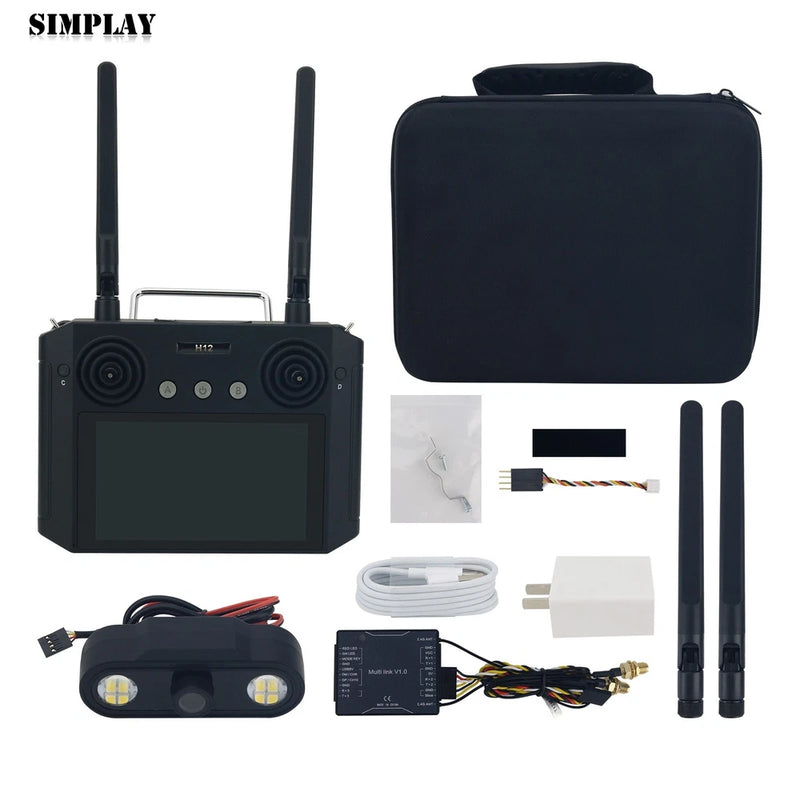 Skydroid H12 RC Receiver Transmitter TX RX 3-In-1 Camera for Aerial Photography