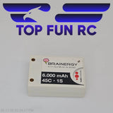 Yuki Model Brainergy 6000MAH 3.7V 1S 45C Lipo Battery Battery
