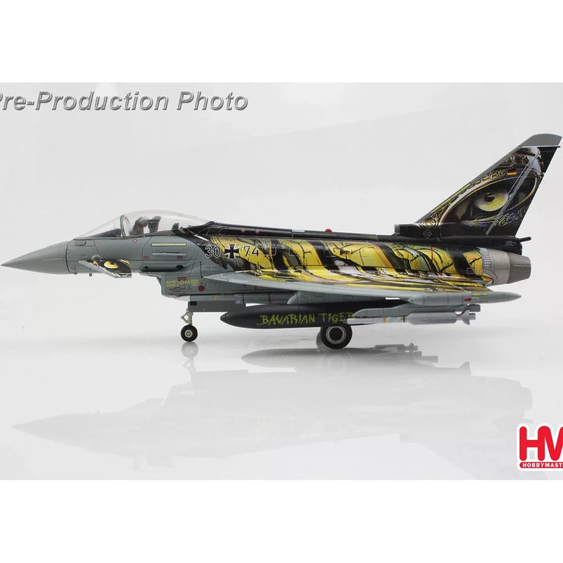 1/72 HA6631 Typhoon Eurofigh Aircraft Castle Tiger German Air Force 2025 Model