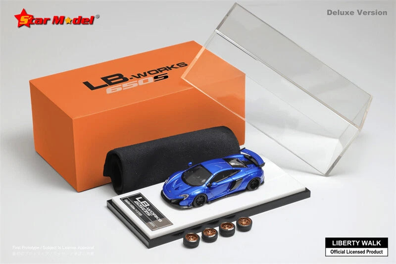 Star Model 1:64 LBWK LB-Works MCL 650S Diecast Model Car