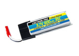 LECTRON PRO 1S LIPO 3.7V 600MAH 35C BATTERY: JST Battery