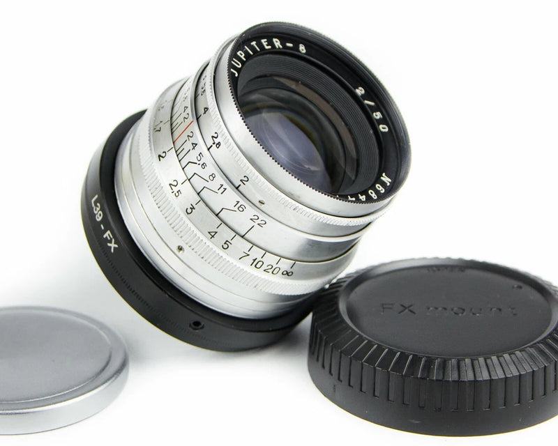 JUPITER - 8 Soviet Lens 50mm f/2 Copy Sonnar Mount M39 - Fujifilm FX