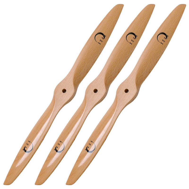 XOAR PJA 12x4 (3) RC Model Airplane Plane Propeller 12 Inch Gas Glow Wood Prop
