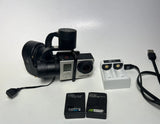 GoPro HERO 3+ Plus Silver Action Camcorder Camera 3 Batteries