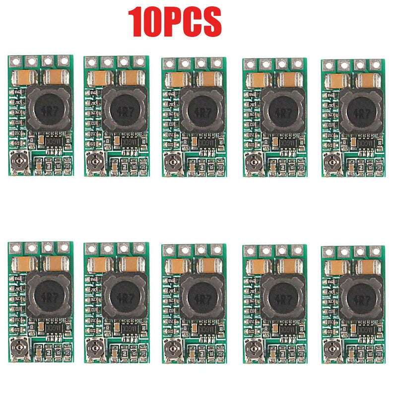 10 X Mini DC-DC 12-24V To 5V 3A Adjustable Step Down Module Buck Converter 97.5%