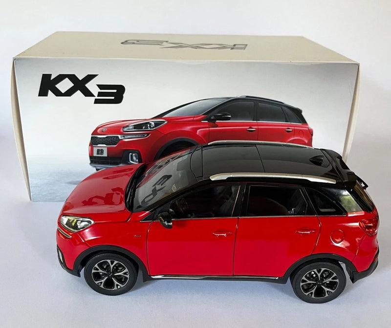 Kia 1:18 Scale Dealer Edition Die Cast Model of Red Kia KX3, Hard-to-find Item!