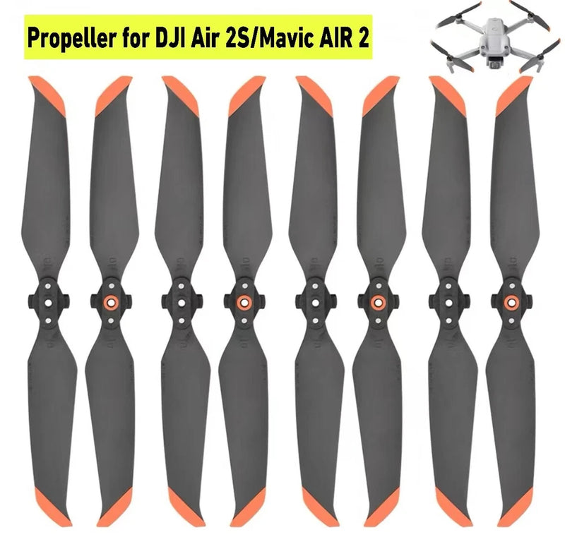 Quick Release 7238F Propellers for DJI Air 2S/Mavic AIR 2 Paddle Low-Noise Wing