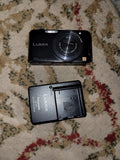 Panasonic Lumix DMC-SZ5 14.1 MP Digital Camera Black 10x WiFi vg+ tested used