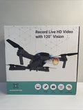 QUADCOPTER DRONE Record Live HD Video with 120 Degree Vision SKU-HDDRN001 ..New