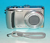 Reconditioned - Panasonic LUMIX DMC-TZ4 8.1MP Digital Camera - Silver #1845