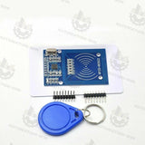 1Set RC-522 RFID IC Card Inductive Sensor Module S50 NFC Card Keyring Arduino Converter
