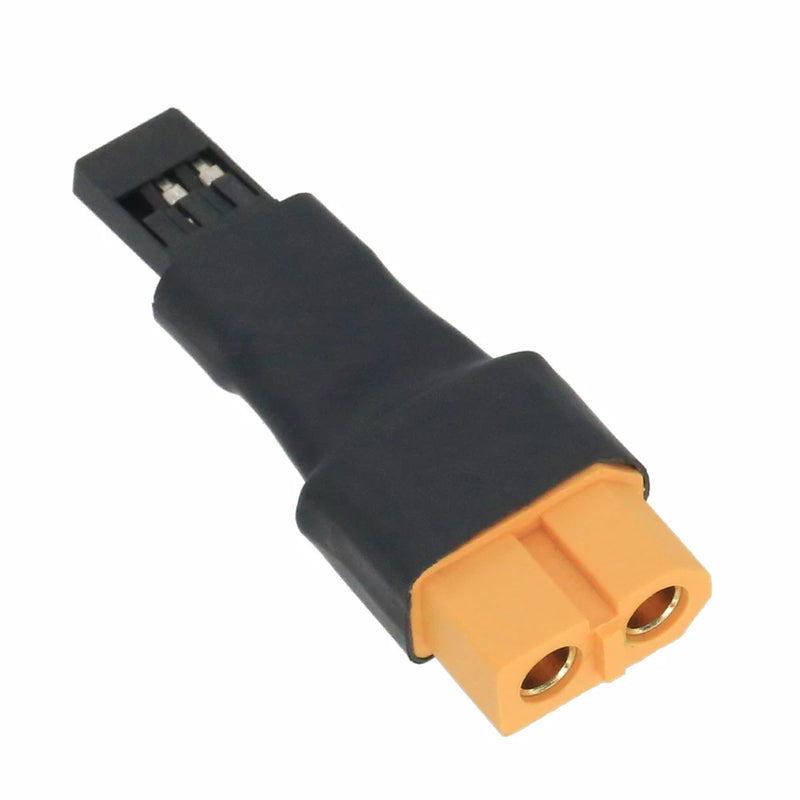 JR Futaba Male to XT60 Female Jack No Wires Adapter RC Lipo Battery FPV