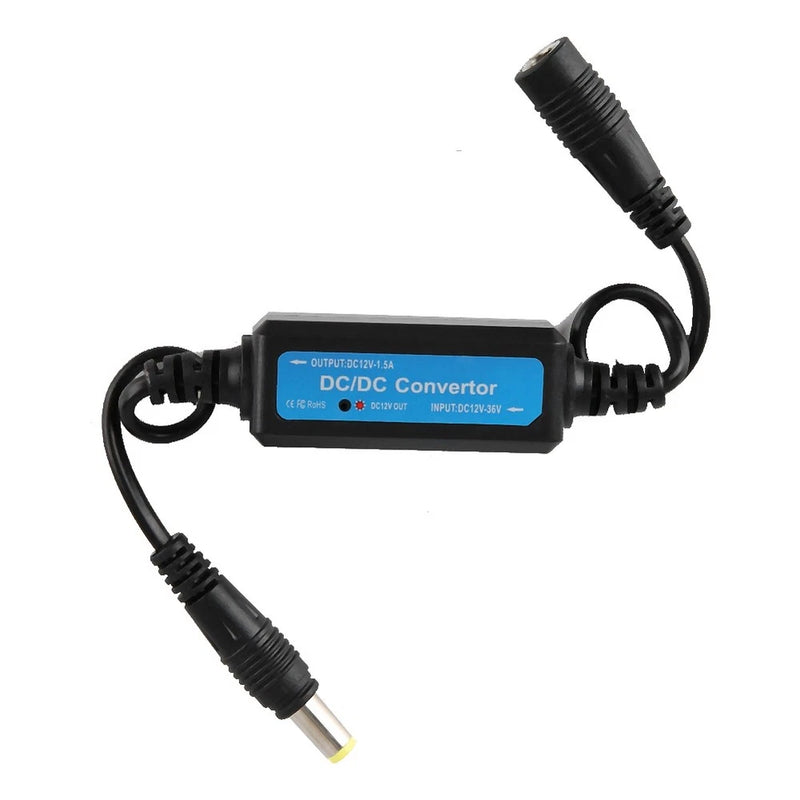Power Converter Transmission LED Regulator Stabilizer Real-Time Monitor 12V 1.5A