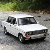 1/24 LADA 2106 Diecast Alloy Car Model Toy Metal Body Door  Opened Toy Vehicle