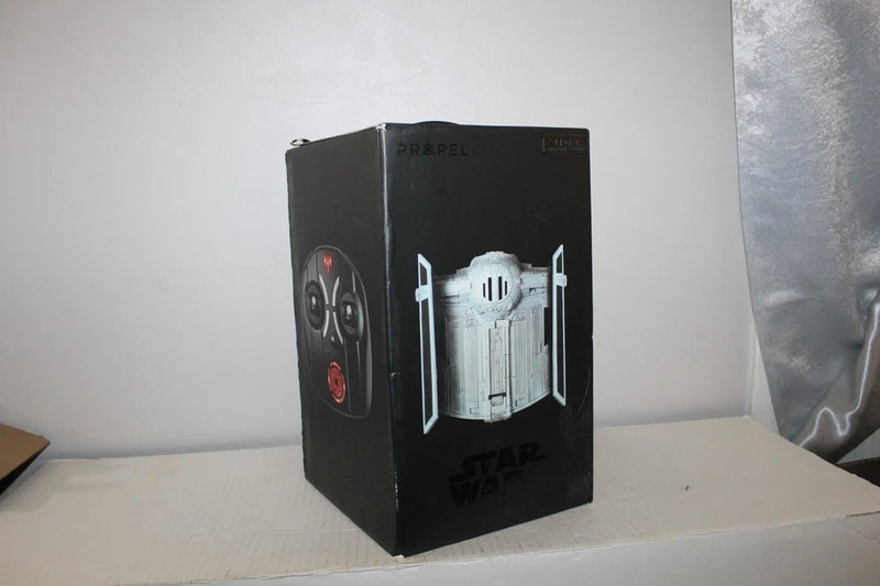 Black Propel Star Wars Tie Fighter battle drone retail box with printed drone art