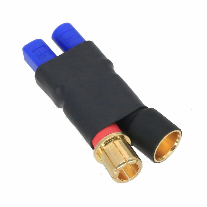 HXT 8mm Male+/Female- to EC3 Female No Wires Adapter RC Lipo Battery Toy FPV UAV