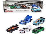 PORSCHE EDITION (2023) 5 PIECE SET 1/64 DIECAST MODELS BY MAJORETTE 212053172