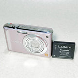 Panasonic Lumix DMC-FS55 Compact Digital Camera Pink Good JP