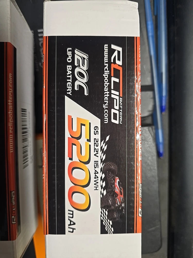 RC LIPO BATTERY 6S 120c 5200MAH Battery