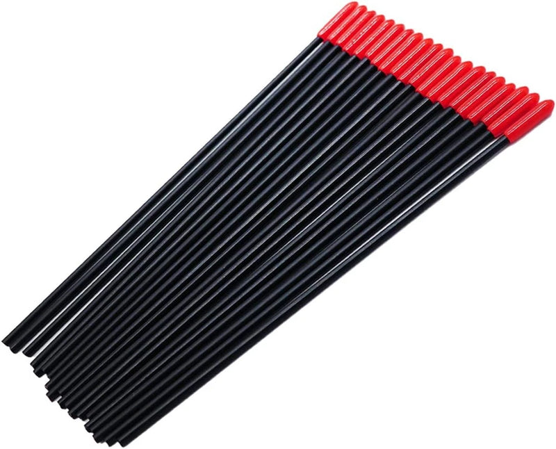 Soft Plastic Protection 2.4-G Antenna Tube with Caps Red for FPV Receiver for Fr