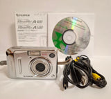 FUJIFILM FinePix A500 Silver Compact Digital Camera 5.1MP Japan