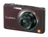 Panasonic Lumix SZ7 Digital Camera 10x Zoom Brown Compact From Japan