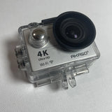 AKASO EK7000 Pro 4K 20MP Action Camera/Touch Screen/Waterproof Case/ untested