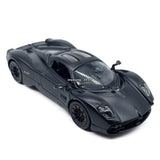 1/36 Pagani Utopia Model Toy Car Diecast Toy Vehicle Doors Open Pull Back Black