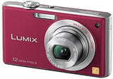 Panasonic Lumix FX40 Digital Camera Red 12MP Compact From Japan