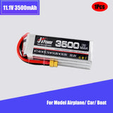 1¡Á 3500mAh 11.1V  75C 3S Lipo Battery with XT60 Plug for Model Airplane Car Boat Battery