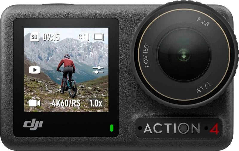 DJI Osmo action 4 Standard Combo Camera: 4K UHD, miniSD, 10MP, 64GB Storage