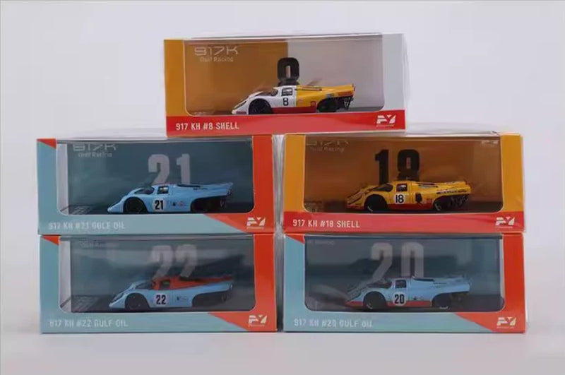 Finclassically FY1:64 Porsche 917K Le Mans 24h alloy car model collection