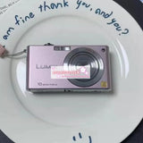 Panasonic DMC-FX35 Digital Camera LUMIX FX35 Cocktail Pink W/Battery, Charge