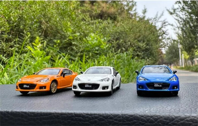 1:64 JKM Subaru BRZ Racing Car Diecast Model Toys Car Boys Girls Gifts Display