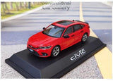 NEW 1/43 Honda CIVIC 11th 2023 Diecast Metal Model Car Gifts Hobby display Red