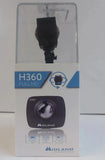 Midland H360 action cam box, Full HD WiFi H360 logo on front