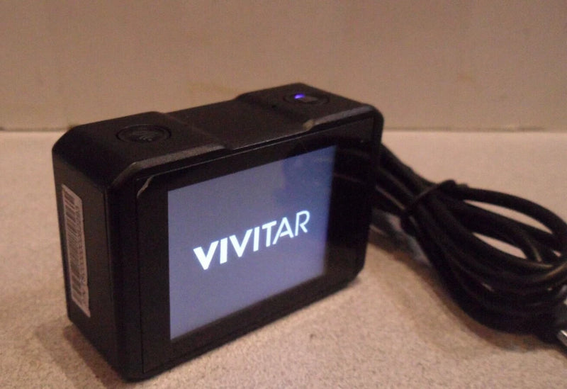 Vivitar 4K Ultra HD Action Camera, Dual Screen with Wifi - Black +64GB