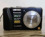 Broken Panasonic DMC-ZS19 14.1MP Digital Point-and-Shoot Camera Zoom Issue AS-IS