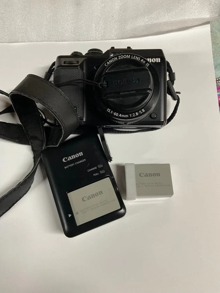 Canon PowerShot G1X Mark II Premium Compact Digital Camera Tested Condition