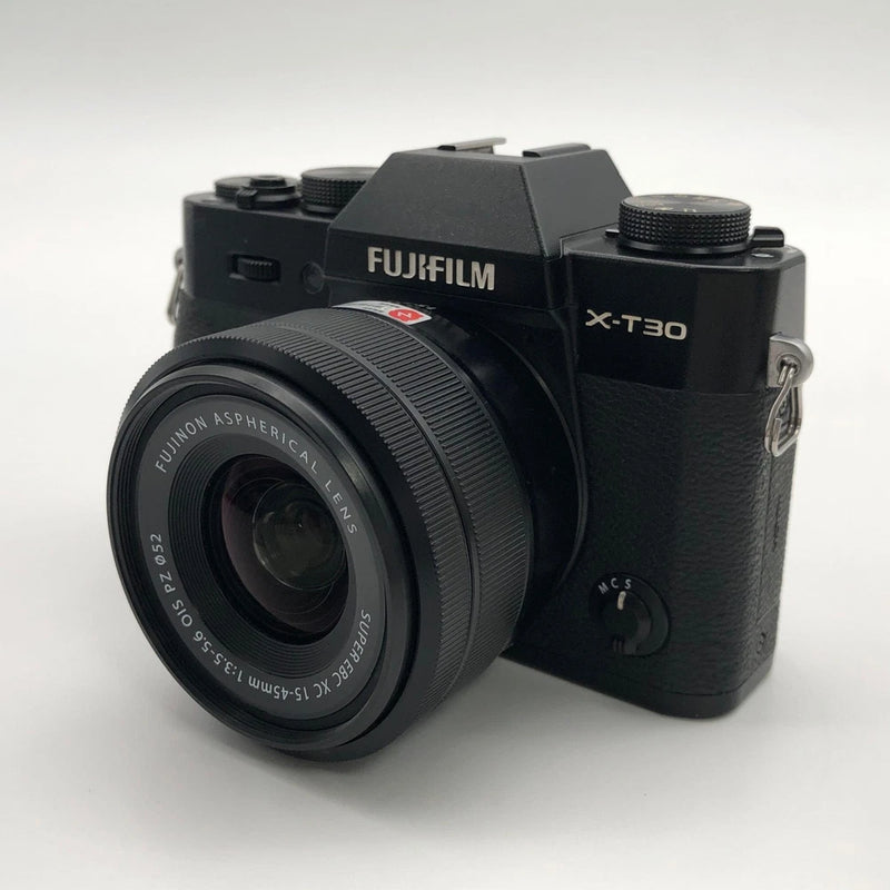 Fujifilm X-T30 26.1MP Mirrorless Digital Camera Body XC 15-45mm f/3.5-5.6 OIS PZ
