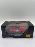 IXO Models 1:43 Scale Ferrari 250 P#23 LeMans 1963 J. Surtees - W. Mairesse Red