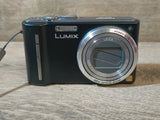 Panasonic Lumix DMC-TZ8 12.1MP Digital Camera - Black - Leica Lens