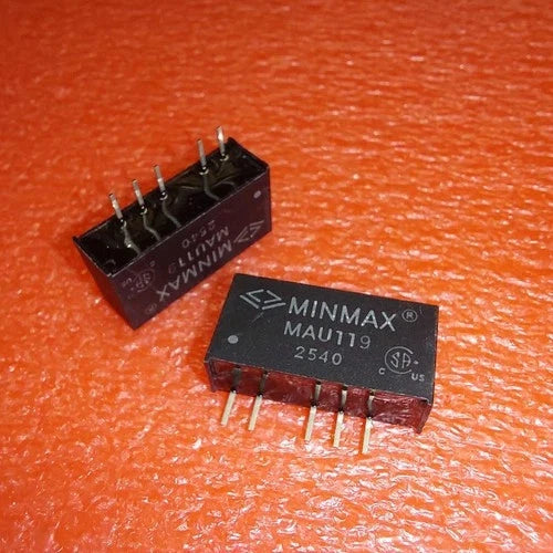 2pcs/lot MAU 119,DC-DC Converters 1W,Input 10.8-13.2V, output +/-15V,+/- 34mA