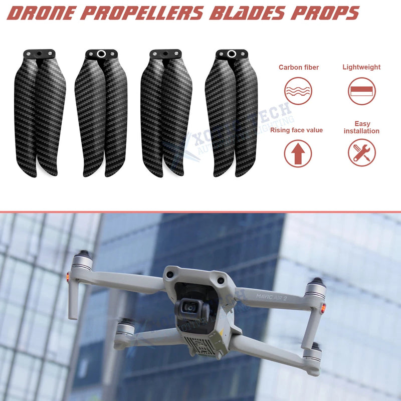 Low Noise Quick-Release Propellers Blade Quadcopter Accessories For DJI Air 2/2S
